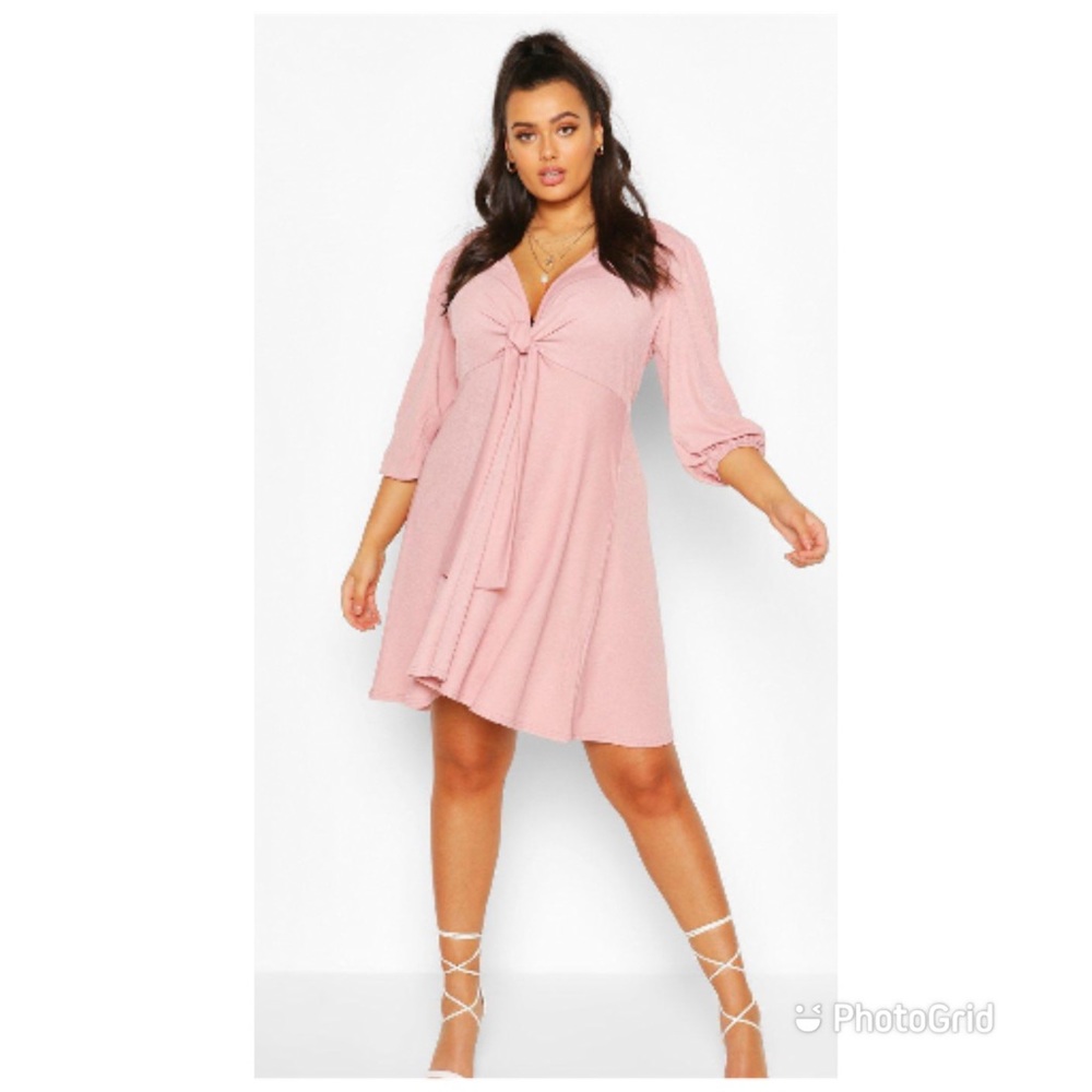 Boohoo Dress Light Pink